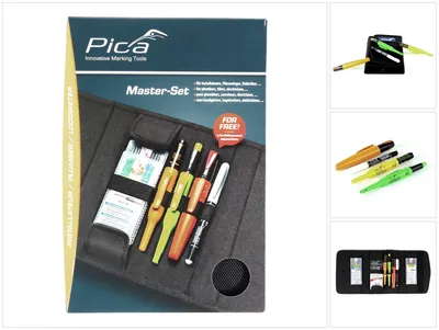 Zdjęcie produktu dla Zestaw instalacyjny Pica Master, 6-częściowy. Pica | 4260056157219
