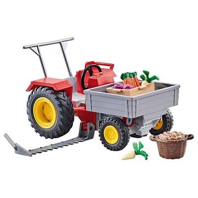 Produktbild von PLAYMOBIL® 9831 - Country - Ladetraktor mit Mähbalken (Folienverpackung)