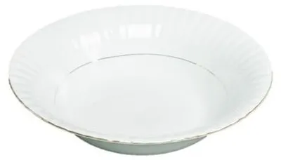 Produktbild von Chodzież Iwona Salatschüssel rund 26 cm weiß