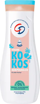 Image de CD Lait corporel végétalien à la noix de coco 400ml