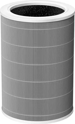 Produktbild von Ersatzfilter kompatibel mit Xiaomi Mi Luftreiniger 2, 2H, 2S, 3, 3H, Pro (Hohe Effizienz H13 Grade True HEPA-Filter und Aktivkohlefilter) Grau