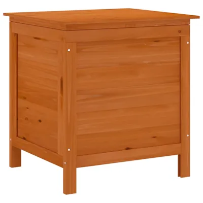 Obrázok produktu pre Záhradný úložný box hnedý 50x49x56,5 cm jedľový masív