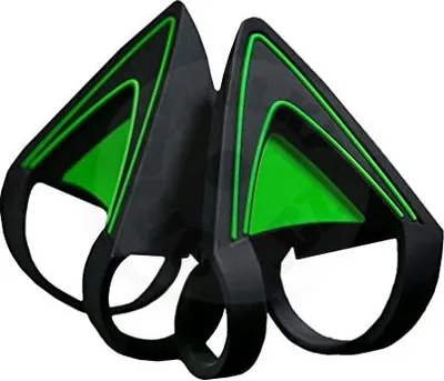 Produktbild von RAZER Kitty Ears für die Kraken-Headsets Robust und Wasserfest in Neon-Grün
