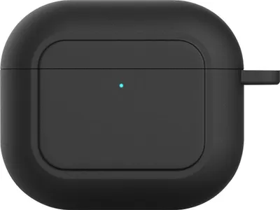 Produktbild von Schwarze AirPods 3-Hülle - Hülle passend für AirPods 3 - Silikon-Schutzhülle - Airpods-Hülle - Passend für Apple AirPods 3 - Schwarz - CHPN