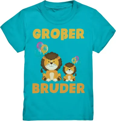 Produktbild von Löwe Großer Bruder T-Shirt – Swimming Pool / 98/104 (3-4)