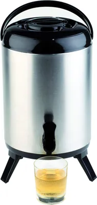 Imagen del producto de APS 10788 APS Isolier-Getränkespender schwarz, silber 9,5 l
