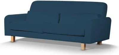 Produktbild von Dekoria Bezug für Sofa Nikkala, marinenblau , Nikkala Sofabezug kurz