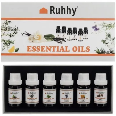 Zdjęcie produktu dla Olejki eteryczne - zestaw 6 szt. 10ml Ruhhy'ego 21939
