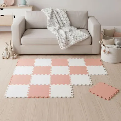 Obrázok produktu pre 18 kusov hracia podložka detská puzzle podložka 30x30 plazenie podložka podlahová podložka škôlka