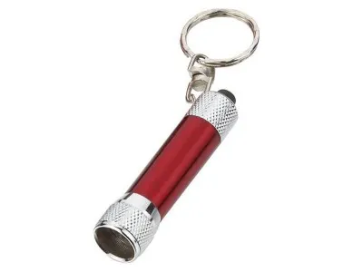 Produktbild von Arcas Aluminium 3 LED-Taschenlampe mit Schlüsselanhänger (4 Farben)