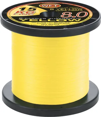 Produktbild von WFT Schnur KG 8.0 Farbe Gelb Länge 600m ø 0,18mm