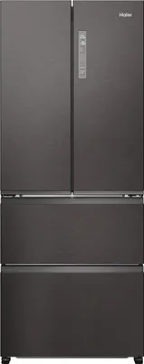 Produktbild von Haier HFR3718DNMD, 402 l, SN-T, 6 kg/24h, D, Fresh Zone Fach, Anthrazit