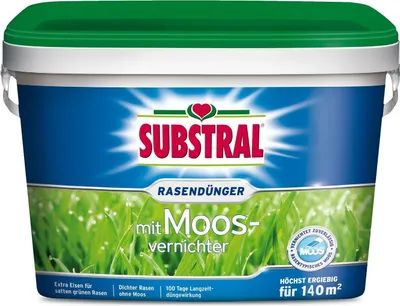 Produktbild von Substral Rasendünger plus Moosvernichter 5 kg