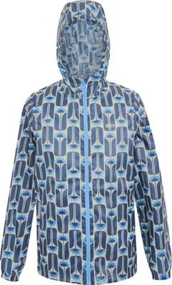 Produktbild von Regatta - "Orla Kiely" Jacke, wasserfest Zum Falten für Damen RG10680 (40 DE) (Marineblau)