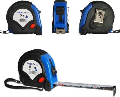 Produktbild von Maßband Bandmaß Messband 5 Meter Rollmaßband Rollenmaßband, Menge/Rabatt:5 Stück