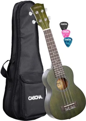 Produktbild von Cascha HH 2265 Premium Green Sopran Ukulele