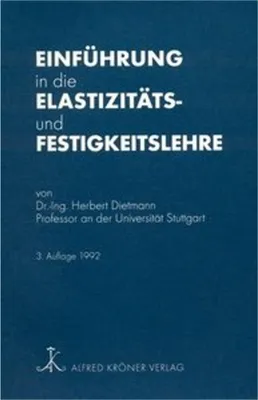 Obrázok produktu pre Einführung in die Elastizitäts- und Festigkeitslehre