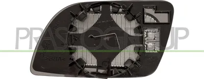 Produktbild von PRASCO Spiegelglas Außenspiegel Rechts für VW POLO (9N) Beheizbar Konvex VG0217513