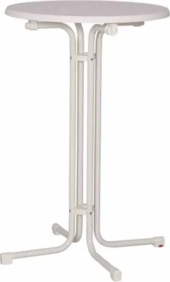 Produktbild von Stehtisch >MFG Stehtische< in weiß, Stahl - 85x110x85x85cm (BxHxTxD)
