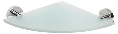 Produktbild von Sapho X-ROUND E Eckig Glasablage 235x255mm, Chrom