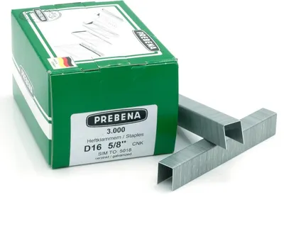Produktbild von Prebena D16CNK Heftklammern verzinkt