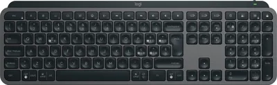 Image de Logitech MX Keys S, Sans fil, Bluetooth, Commutateur à ciseaux, QWERTY, LED, Graphite