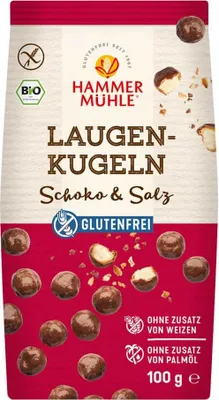 Produktbild von Hammermühle Laugenkugeln Schoko & Salz  100g