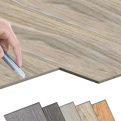 Obrázek produktu pro Samolepicí PVC podlahové dlaždice pro snadnou instalaci