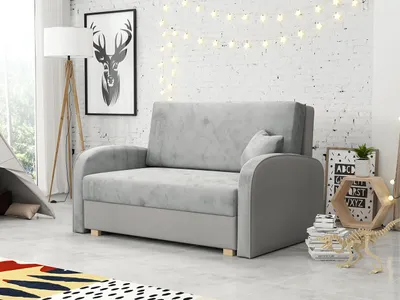 Obrázok produktu pre Rozkladacia pohovka s úložným priestorom BELA SOFT 2 - šedá