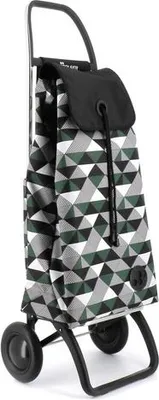 Image de Rolser Chariot de courses I-Max Sahara - 2 roues, cadre aluminium, 43L, sac polyester étanche Rolser Chariot de courses I-Max Sahara - 2 roues, cadre aluminium, 43L, sac polyester étanche