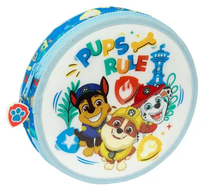 Produktbild von Federmäppchen The Paw Patrol Pups rule Blau 18 Stücke