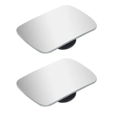 Produktbild von Auto Toter Winkelspiegel (2Stk) ,Autospiegel,Rahmenlos 360° Verstellbar HD Konvex Spiegel Mini Selbstklebend Weitwinkelspiegel, Blind Spot Mirrow