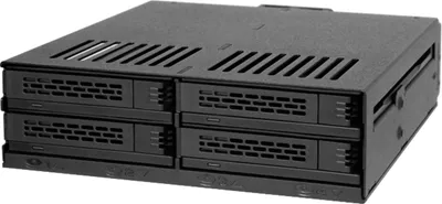 Obrázok produktu pre Icy Dock MB324SP-B Diskové pole 0 TB Desktop Schwarz