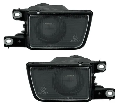 Für VW Golf 3 III Vento Nebelscheinwerfer H3 Schwarz LINKS + RECHTS in der Farbe Schwarz von AD TUNING GmbH & Co. KG