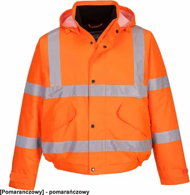 Zdjęcie produktu dla S463 - Kurtka ostrzegawcza Bomber 300D - 3 kolory - 2XS-8XL