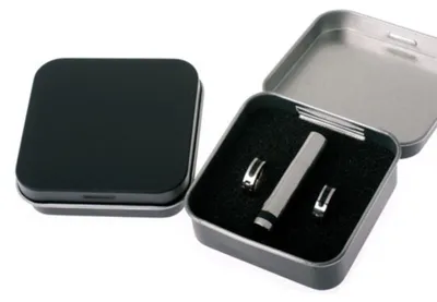 Produktbild von Geschenkverpackung: Metall-Etui schwarz