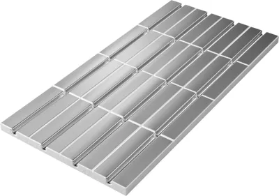 Produktbild von Vogel & Noot Randzonenelement EPS, VA125mm, 1000x500x30mm, WLG035, mit Aluminium, 1 Stk.
