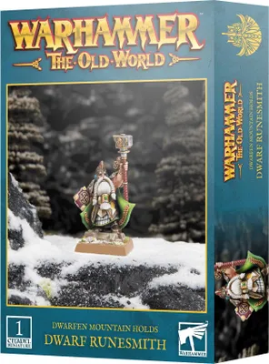Produktbild von Warhammer The Old World Dwarfen Mountain Holds Dwarf Runesmith