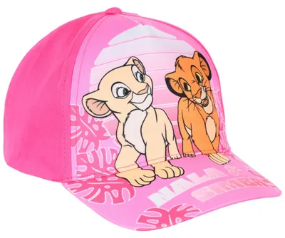 Produktbild von Basecap Disney König der Löwen Pink 52 cm