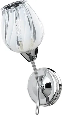 Produktbild von Rabalux 2968 Wandleuchte Danila, E27, silber-weiß, rund, Standard, ø120mm