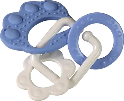 Produktbild von Bärentatze Beißspielzeug blau