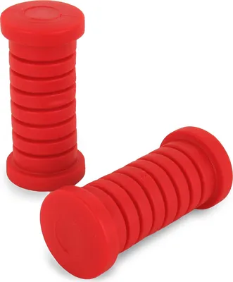 Zdjęcie produktu dla Zestaw 2x gumowy podnózek, krzyzowy, czerwony - Simson S51, S50, Schwalbe KR51, SR4