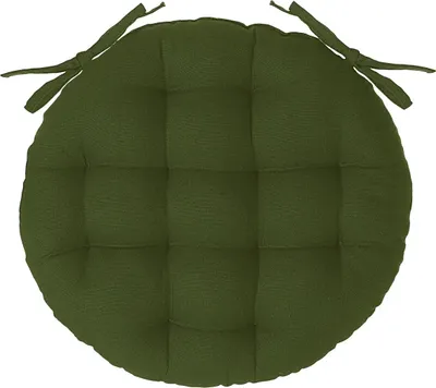 Image de Galette de chaise matelassée ronde