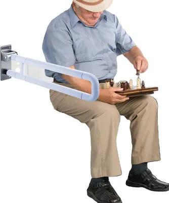 Obrázek produktu pro Protiskluzové, vodotěsné madlo na WC