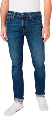 Image de Pepe Jeans Herren Hatch Regular Denim Hose navy blau W38