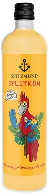 Produktbild von Spitzmund Splitköm - "volle Sahne" Maracuja-Orange-Vanille Sahnelikör