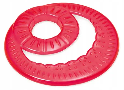 Imagen del producto de Disco para perros, frisbee resistente, juguete de 23,5 cm