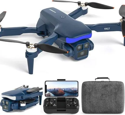 Zdjęcie produktu dla Kwadrakopter z podwójną kamerą 1080p i oświetleniem LED