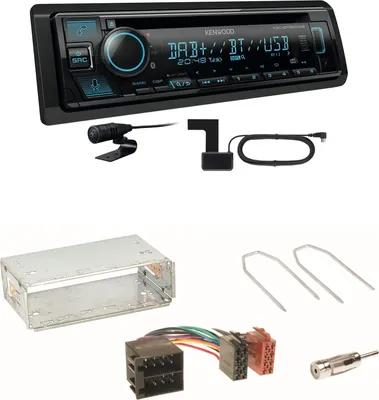 Produktbild von Kenwood KDC-BT560DAB Bluetooth DAB USB Einbauset für Citroen Berlingo bis 2007