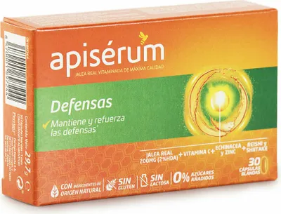 Produktbild von Apiserum Apiserum Defensas 30 Capsulas